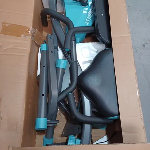 FITQUEST FLEX EXPRESS EXERCISE BIKE, TEAL (COLLECTION ONLY)