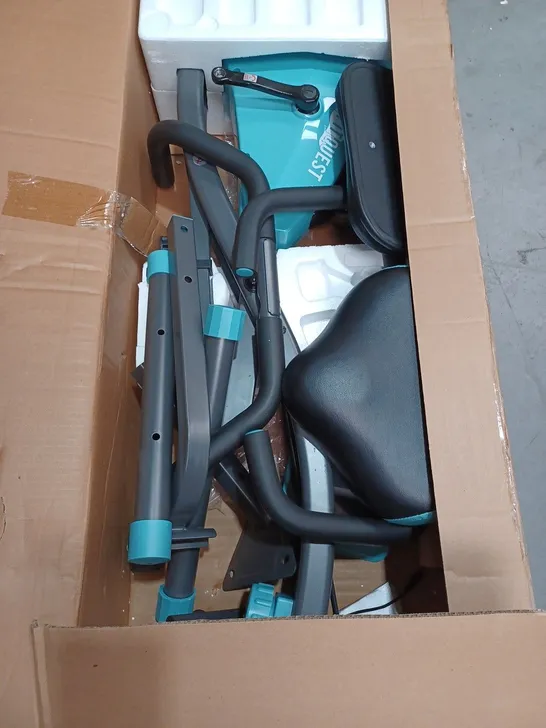 FITQUEST FLEX EXPRESS EXERCISE BIKE, TEAL (COLLECTION ONLY)