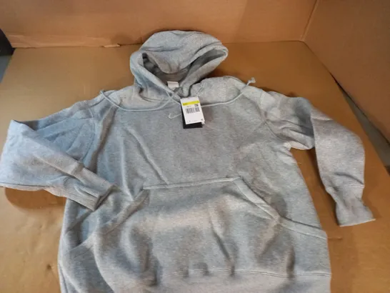 NIKE WOMENS OVERSIZED FIT GREY HOODIE - S/P