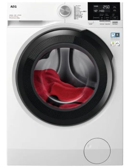 AEG 7000 LWR7195M4B FREESTANDING WASHER DRYER 9/5KG LOAD, 1400RPM SPIN, WHITE RRP £750