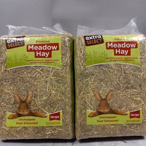 2 X SEALED EXTRA SELECT PREMIUM MEADOW HAY