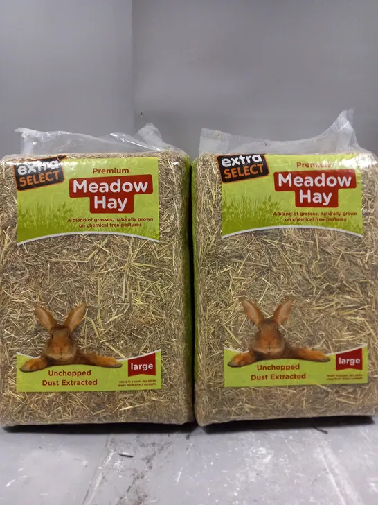 2 X SEALED EXTRA SELECT PREMIUM MEADOW HAY