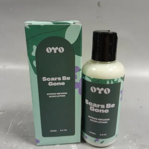 BOXED OYO SCARS BE GONE CITRUS INFUSED SCAR LOTION - 100ML 