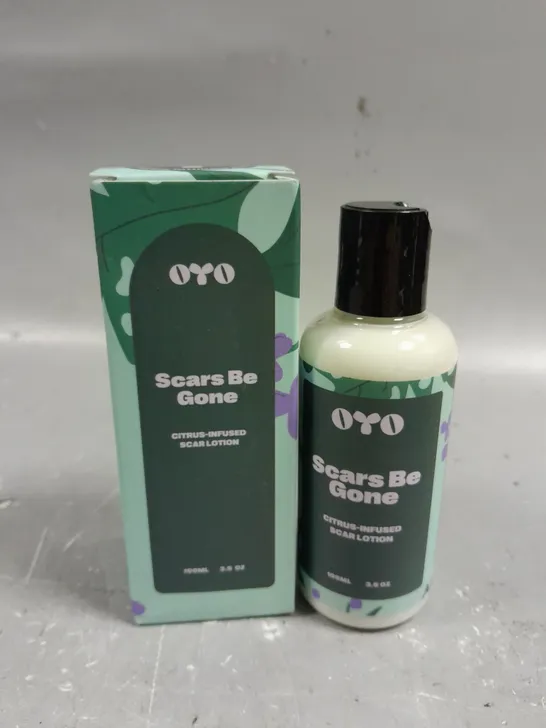 BOXED OYO SCARS BE GONE CITRUS INFUSED SCAR LOTION - 100ML 