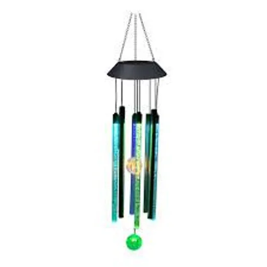 BOXED HOME2GARDEN MULTI COLOURED WIND CHIME