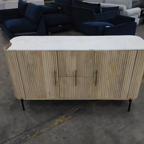 DESIGNER THE LOUNGE CO. MADE REED SIDEBOARD