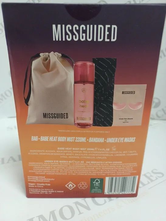 MISSGUIDED MAIN STAGE ENERGY 4-PIECE GIFT SET