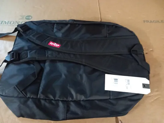 LEVIS BLACK BACKPACK