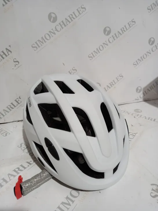 ZACRO BIKE HELMET WITH LIGHT CE CPSC SAFETY CERTIFIED CYCLE HELMET WHITE