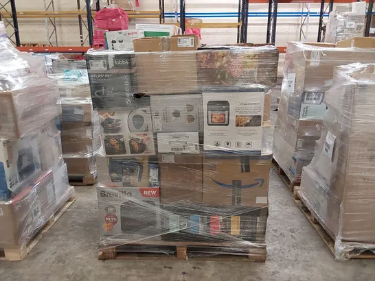 PALLET OF APPROXIMATELY 40 UNPROCESSED RAW RETURN HOUSEHOLD AND ELECTRICAL GOODS TO INCLUDE;