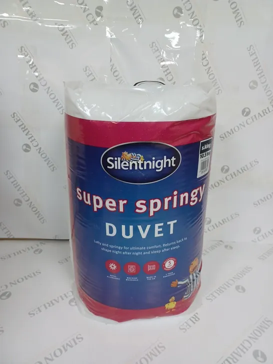 SILENTNIGHT SUPER SPRING DUVET - SIZE KING 