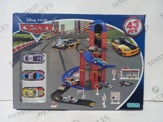 DITOYS DISNEY PIXAR CARS PARKING SUPER GARAGE SET