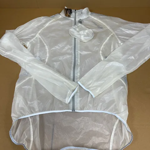 ENDURA PRO ADRENALINE RACE CAPE IN TRANSPARENT SIZE MEDIUM