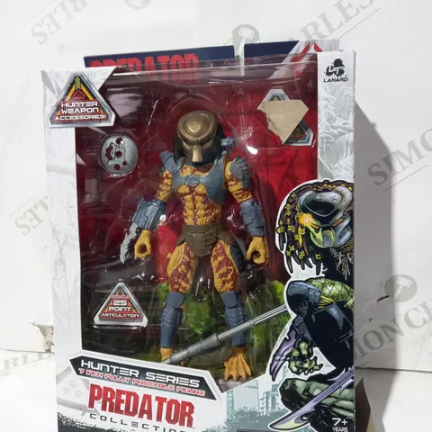 COLLECTABLE HUNTER SERIES 7" POSEABLE PREDATOR FIGURE