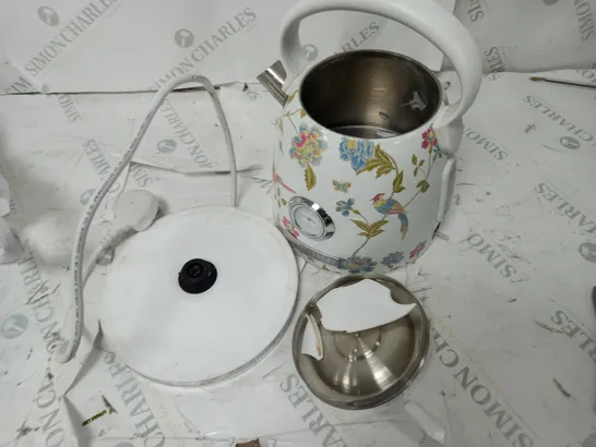 LAURA ASHLEY FLORAL PRINT KETTLE