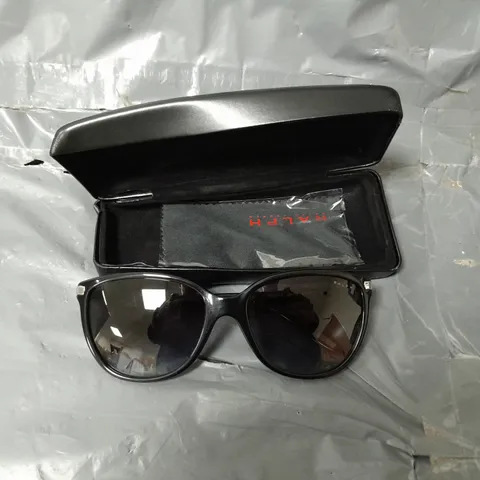 RALPH RA5160 SQUARE SUNGLASSES - BLACK