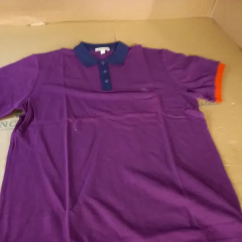 BURBERRY BRIT PURPLE POLO SHIRT - L/G