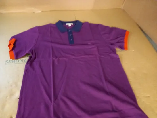 BURBERRY BRIT PURPLE POLO SHIRT - L/G