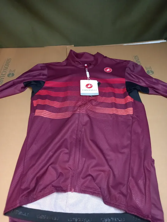 CASTELLI ENDURANCE PRO JERSEY - RED SIZE XL