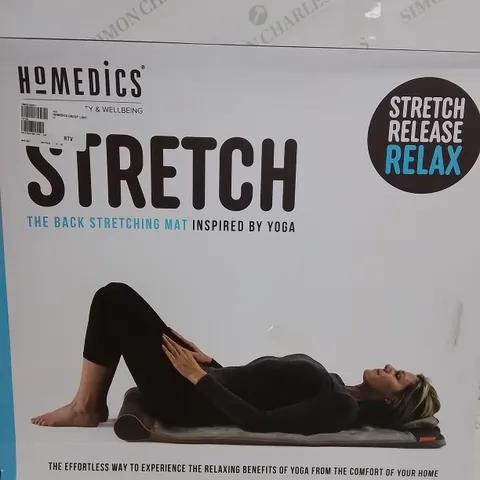 HOMEDICS STRETCH THE BACK STRETCHING MAT INSPIRED BY YOGA 