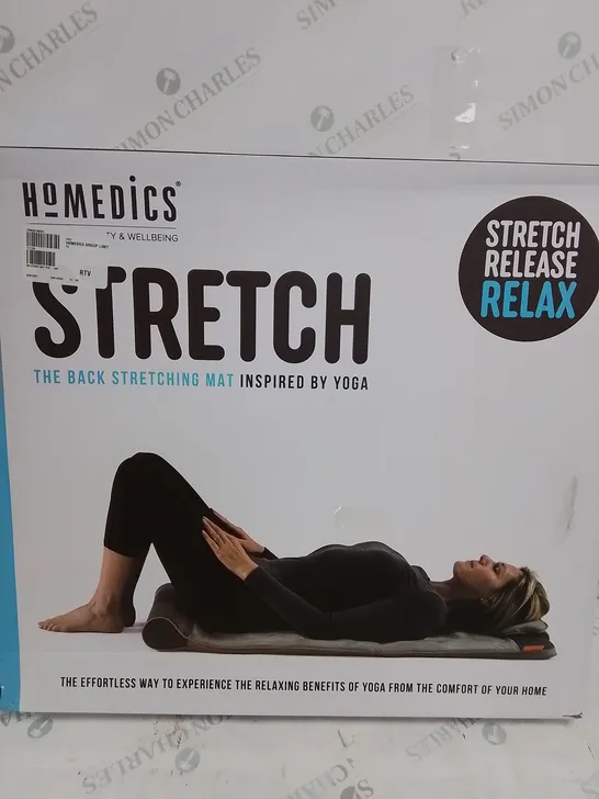 HOMEDICS STRETCH THE BACK STRETCHING MAT INSPIRED BY YOGA 