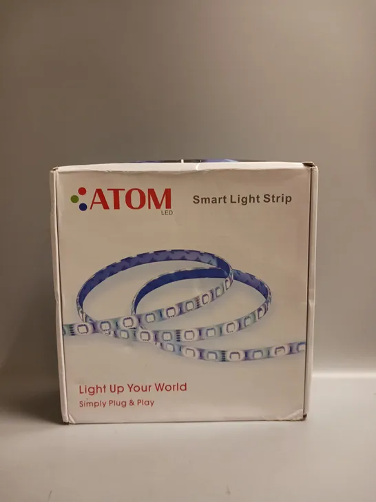ATOM LED SMART LIGHT STRIP ENERGY SAVING COLOR CHANGING LONG LIFE-SPAN LOW HEAT WITH SOFT LIGHT BEAM 