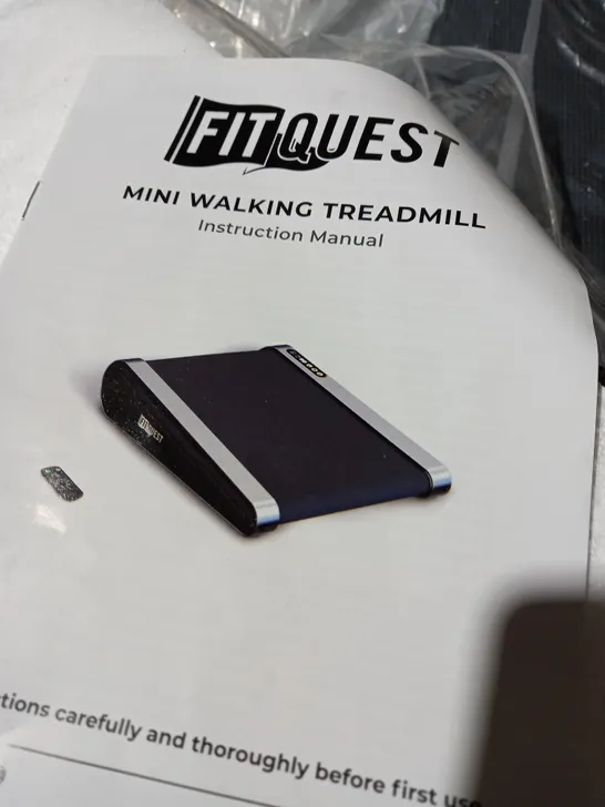 FITQUEST TREADWELL MINI WALKING TREADMILL