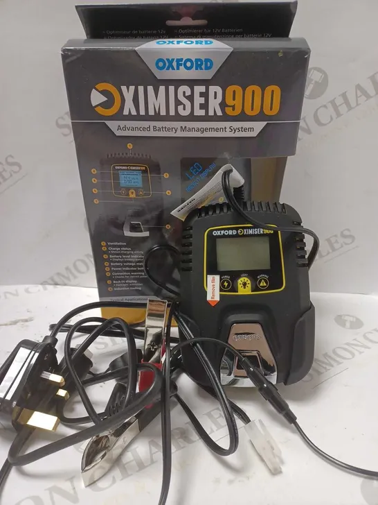 OXFORD OXIMISER 900 MOTORCYCLE BATTERY CHARGER OPTIMISER