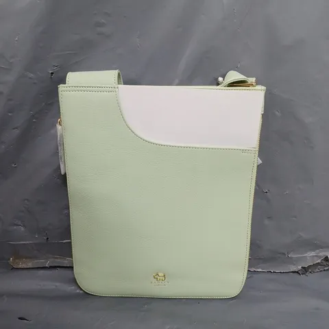 RADLEY LONDON MEDIUM POCKETS CROSSBODY BAG IN MINT GREEN