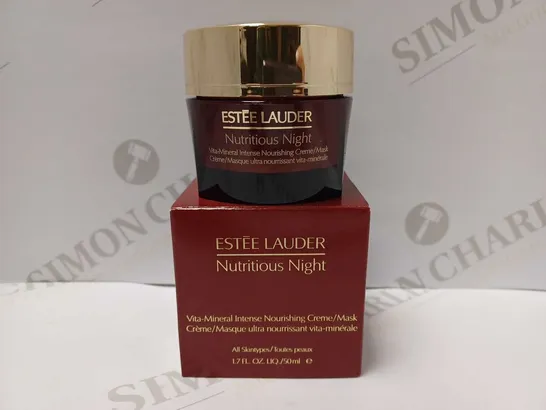 ESTEE LAUDER NUTRITIOUS NIGHT VITA-MINERAL INTENSE NOURISHING CREAM 50ML