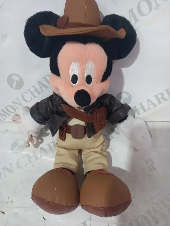 DISNEY ADVENTURING MICKEY MOUSE PLUSH TOY