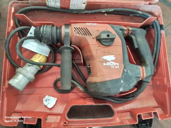 BOXED HILTI TE 30 CORDED STS/HAMMER DRILL