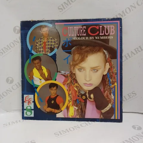 CULTURE CLUB COLOUR BY NUMBERS VINYL. 