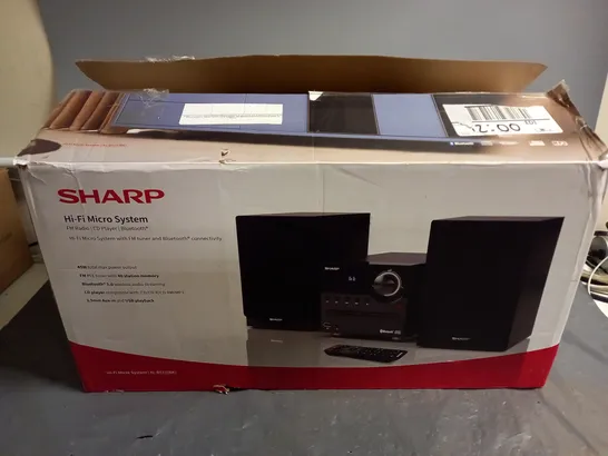 BOXED SHARP HI-FI MICRO SYSTEM