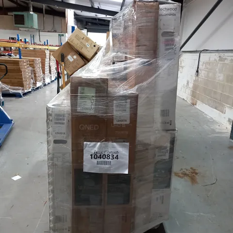 PALLET OF ASSORTED DAMAGED AND FAULTY TELEVISONS AND MONITORS TO INCLUDE SAMSUNG, TECHWOOD AND TOSHIBA - COLLECTION ONLY