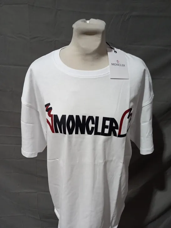 MONCLER GRAPHIC CASUAL T-SHIRT SIZE M