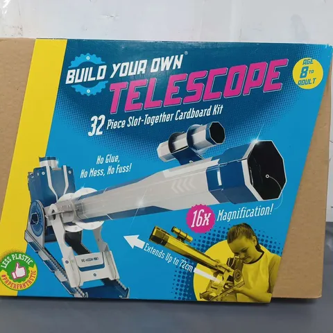 BOXED BUILD YOUR OWN TELESCOPE KIT