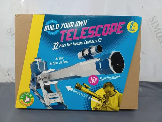 BOXED BUILD YOUR OWN TELESCOPE KIT