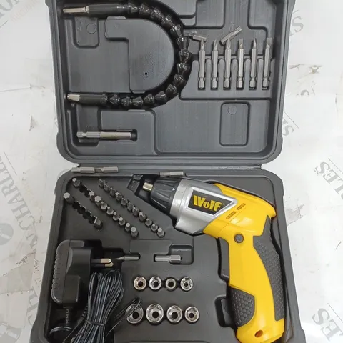 BOXED WOLF 3.6V CORDLESS LITHIUM ION SCREWDRIVER