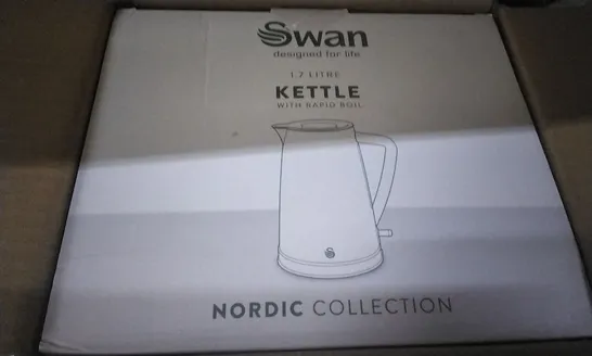 BOXED 1.7L STAINLESS STEEL ELECTRIC KETTLE