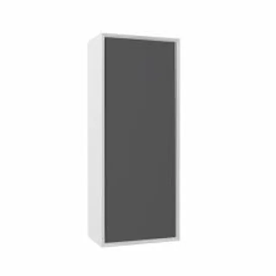 BOXED WOODSTOCK MESSINA GRAPHITE 400MM TALL WALL UNIT