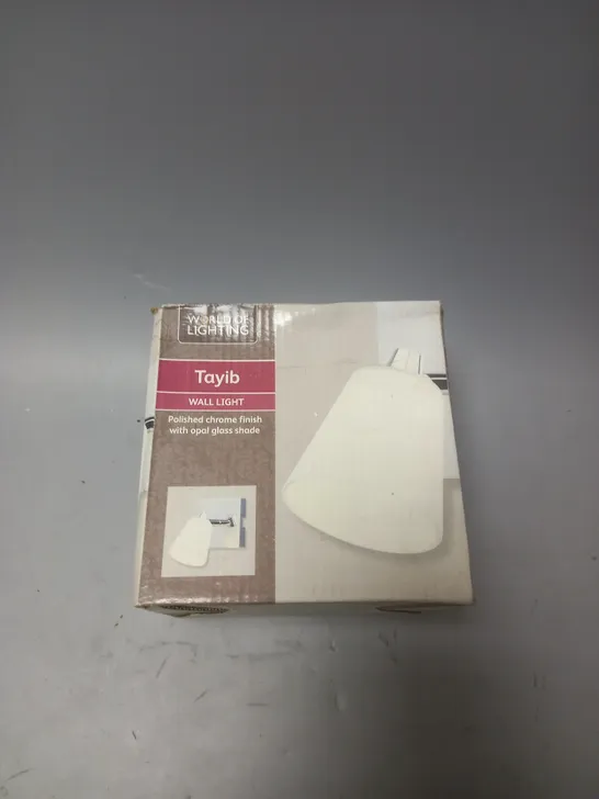 BOXED WORLD OF LIGHTING TAYIB WALL LIGHT 