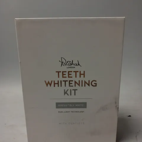 BOXED AND SEALED POLISHED LONODN TEETH WHITENING KIT