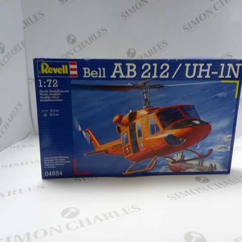 REVELL BELL AB212/UH-IN 1:72 SCALE MODEL KIT