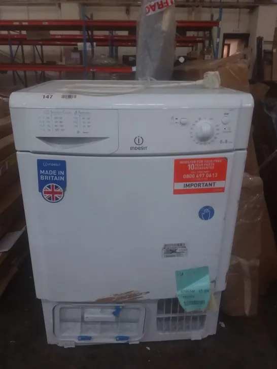 INDESIT IDC8T3 CONDENSER DRYER