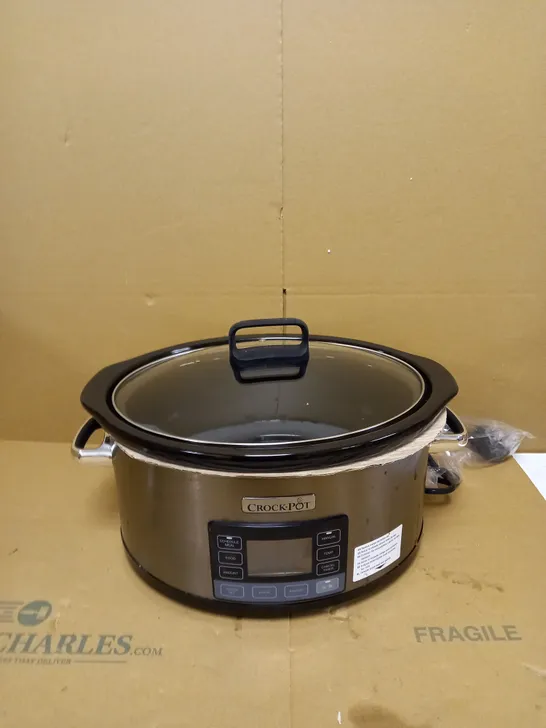 CROCK-POT TIMESELECT DIGITAL SLOW COOKER