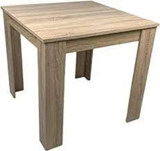 BOXED DERBY EXTENDING DINING TABLE IN OAK (2 BOXES)