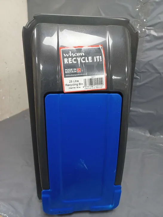 WHAM RECYCLE IT! 25-LITRE RECYCLING BIN 