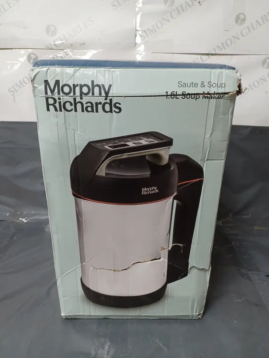 MORPHY RICHARDS 1.6L SOUP MAKER