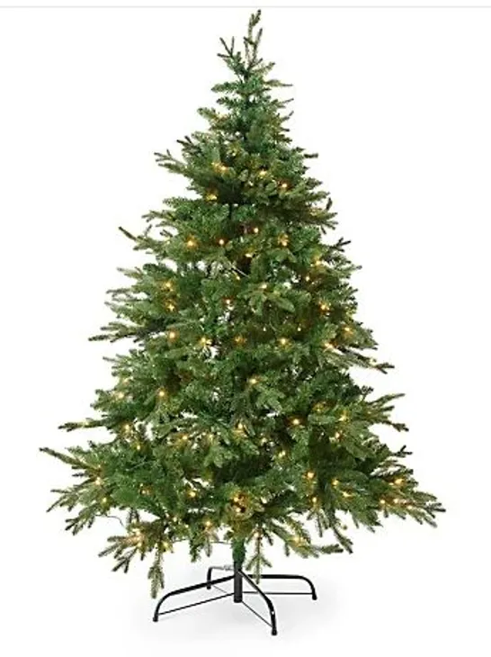 BOXED HOME REFLECTIONS PRE-LIT 6 FOOT CHRISTMAS TREE - COLLECTION ONLY